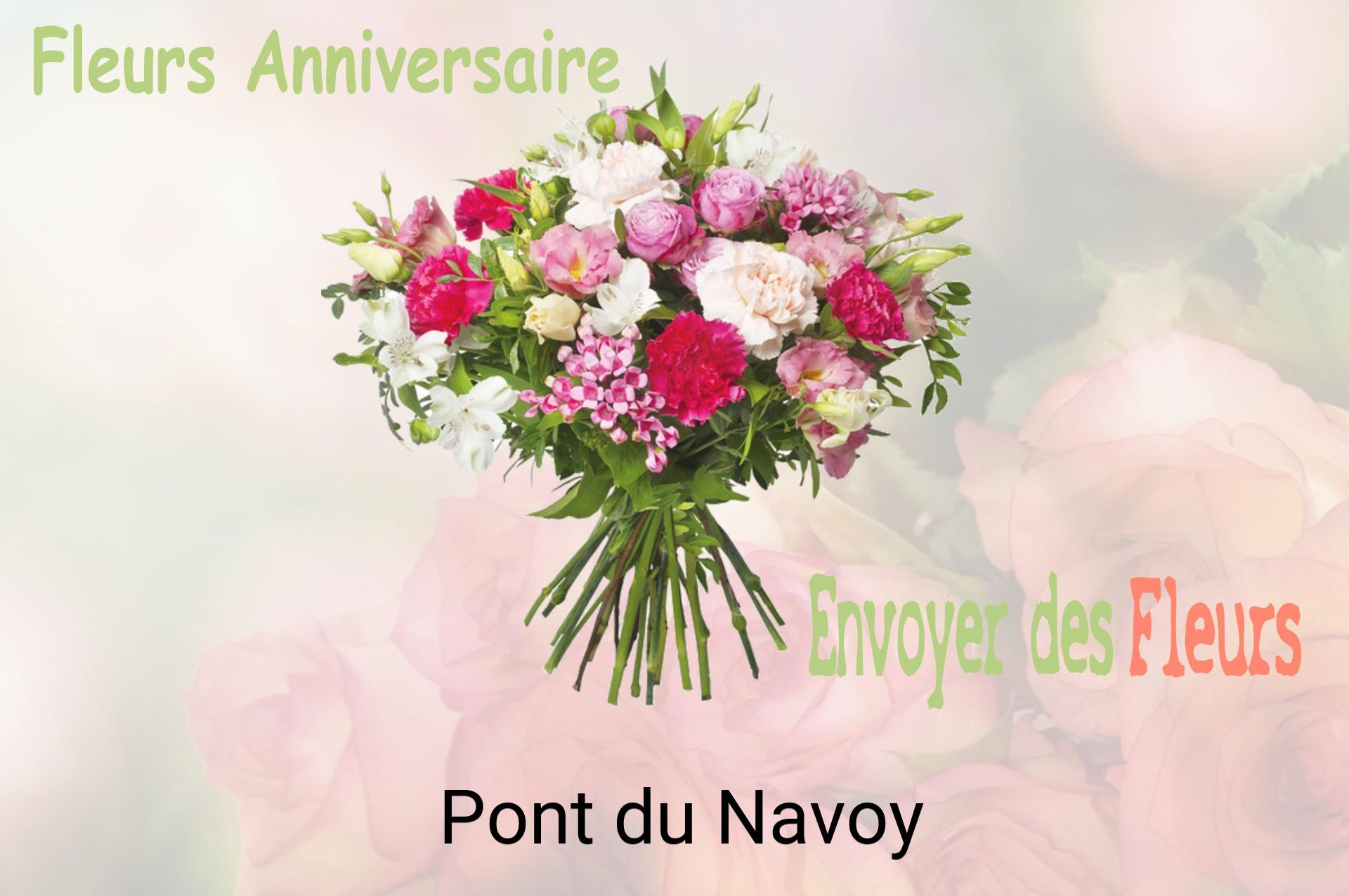 Bouquet de fleurs d’anniversaire livré à Pont-du-Navoy