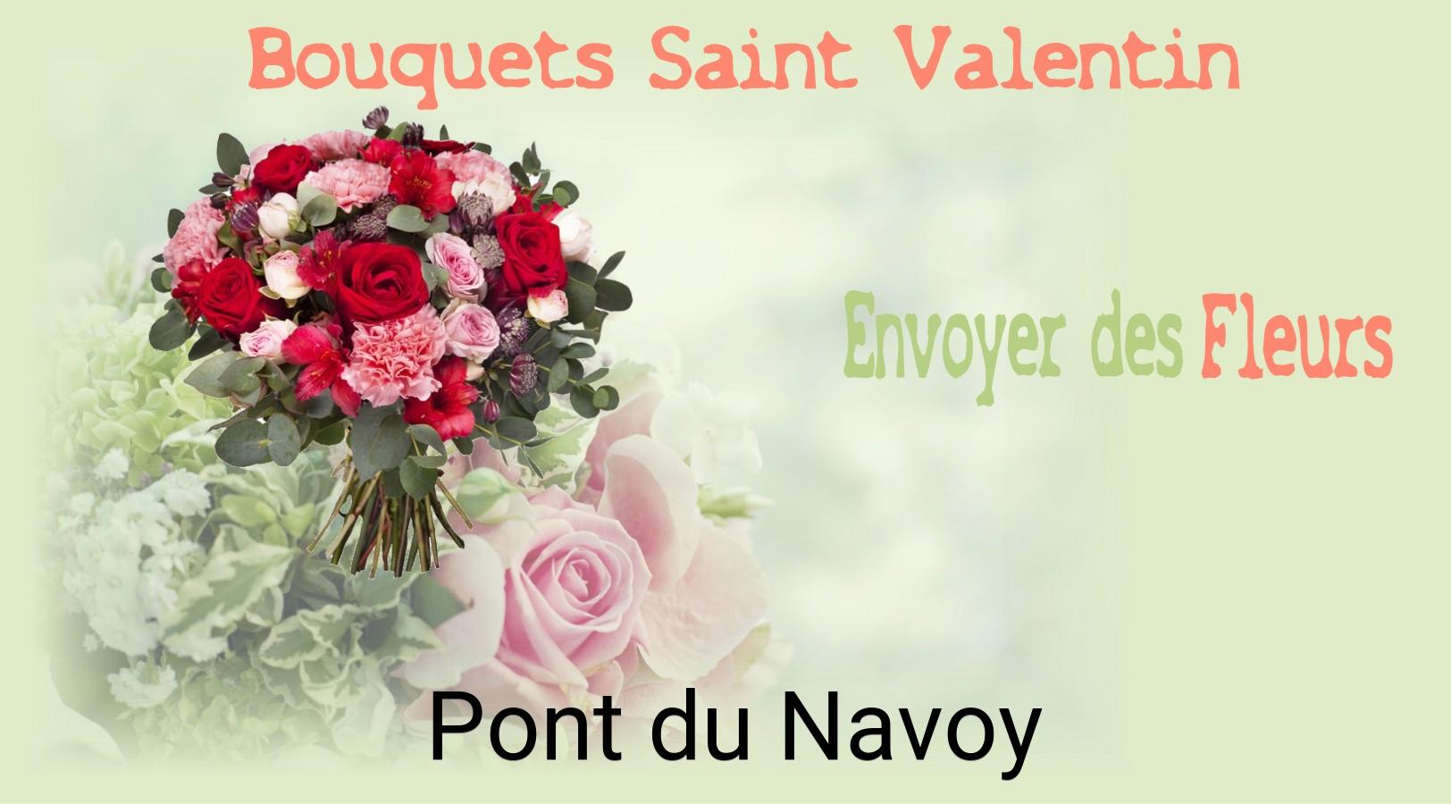 Roses de Saint-Valentin livrées à Pont-du-Navoy